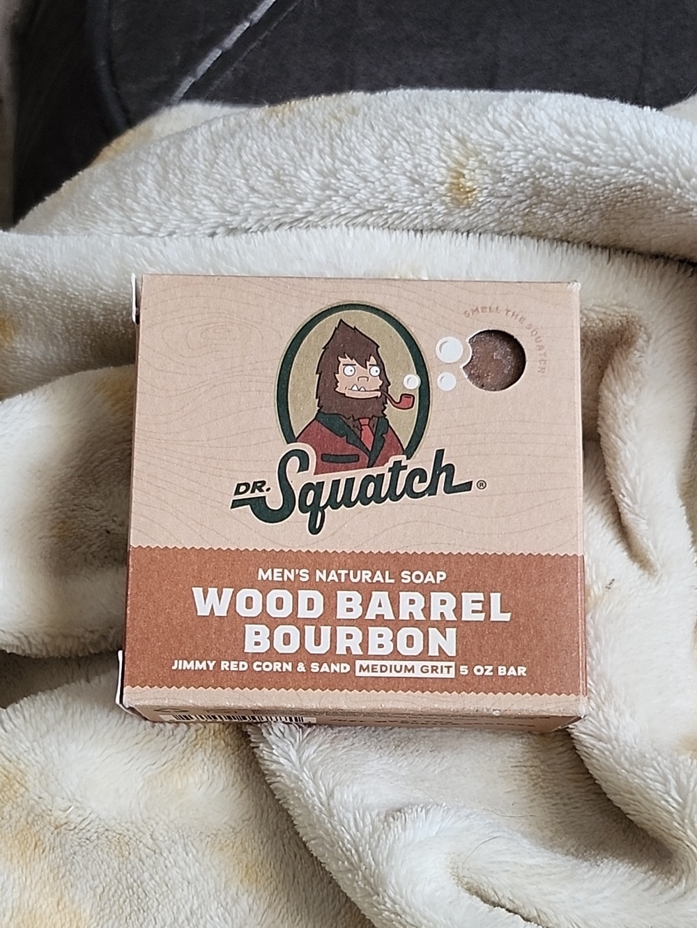 Wood Barrel Bourbon Men's Natural Soap